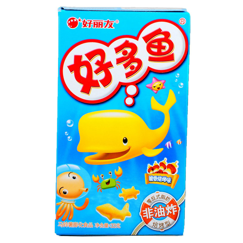 好丽友好多鱼脆香烧烤味33g808117