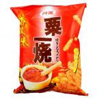 四洲粟一烧香脆粟玉条香辣味80g包装（201426）width=