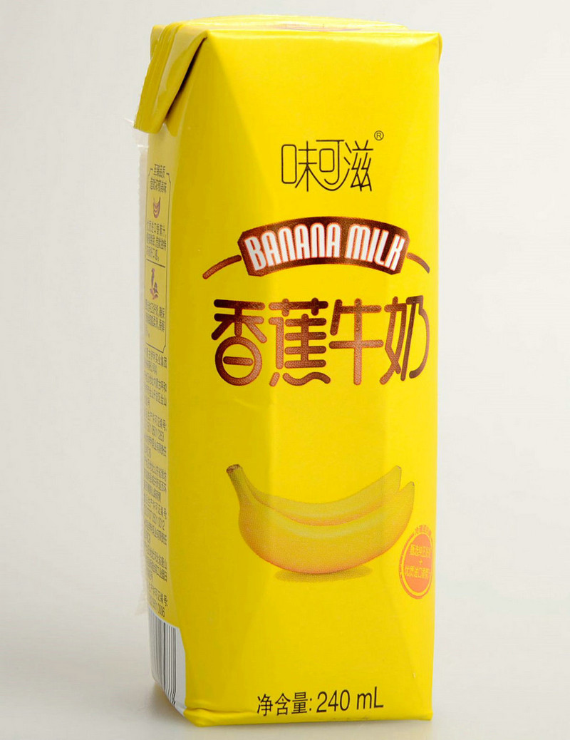 可味滋香蕉牛奶240ml(512587)