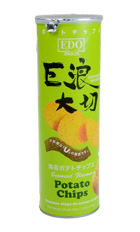 零食巨浪大切紫菜味薯片150g314836